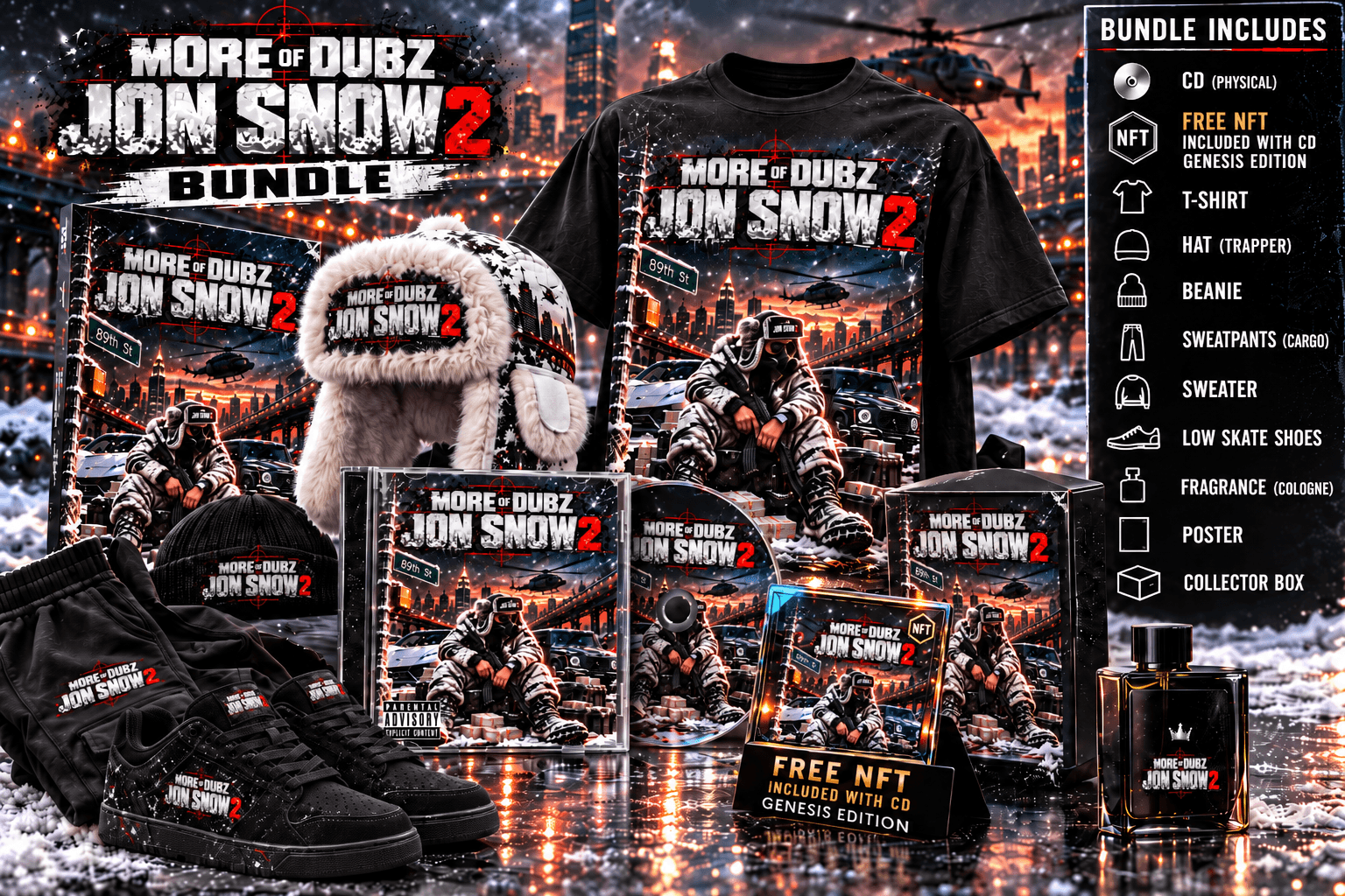 More of Dubz Jon Snow 2 Bundle Build Your Own Bundle