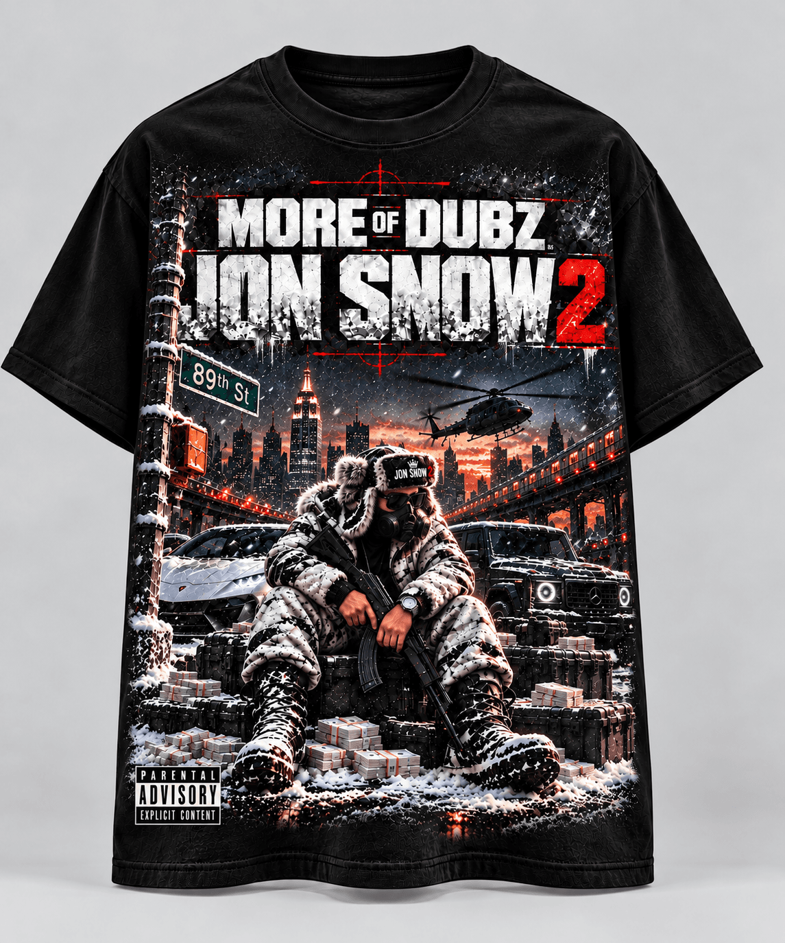 More of Dubz Jon Snow 2 T-Shirt tshirt